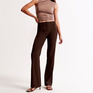 Abercrombie & Fitch high rise slim boot trouser